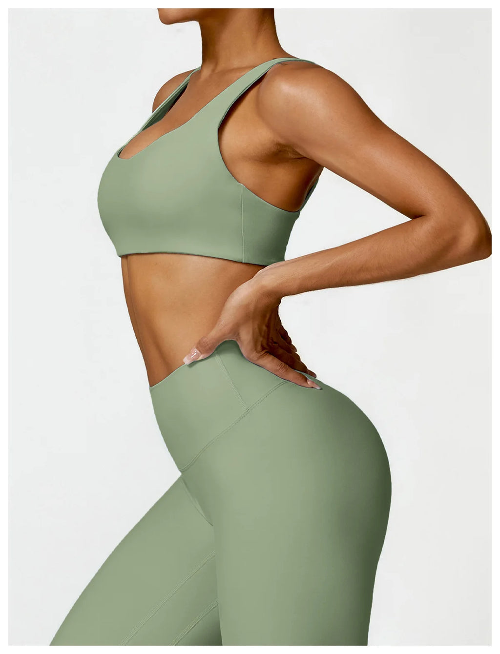 NirvaFit – Pantalones de Yoga Slim para Energía y Estilo Natural