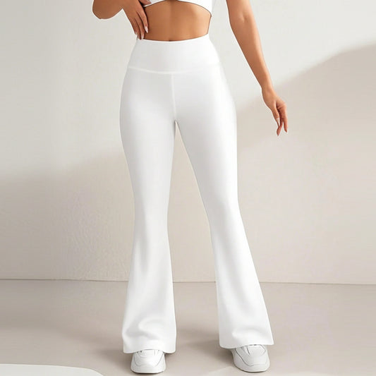 Leggings Tranquil Flow Brancas – Corpo Solto, Espírito Presente