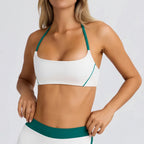 Conjunto Top Halter e Saia-Short de Yoga Aurea Match