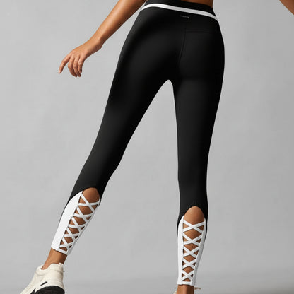 Lotus Cross Leggings – Equilíbrio e Beleza