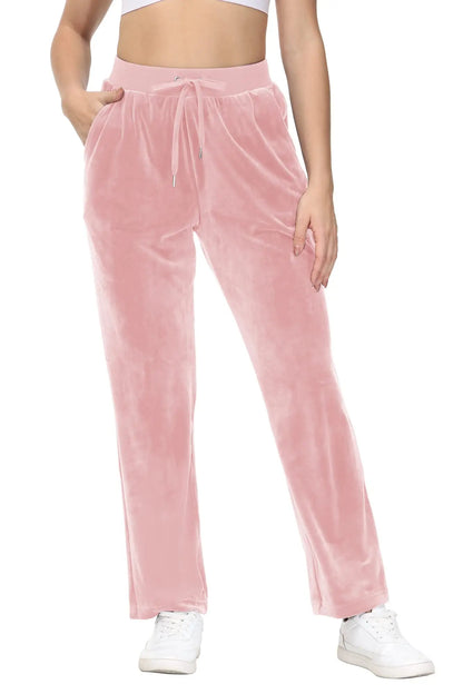 Soft Flow Yoga Pants • Warm Velvet and Free Movement 