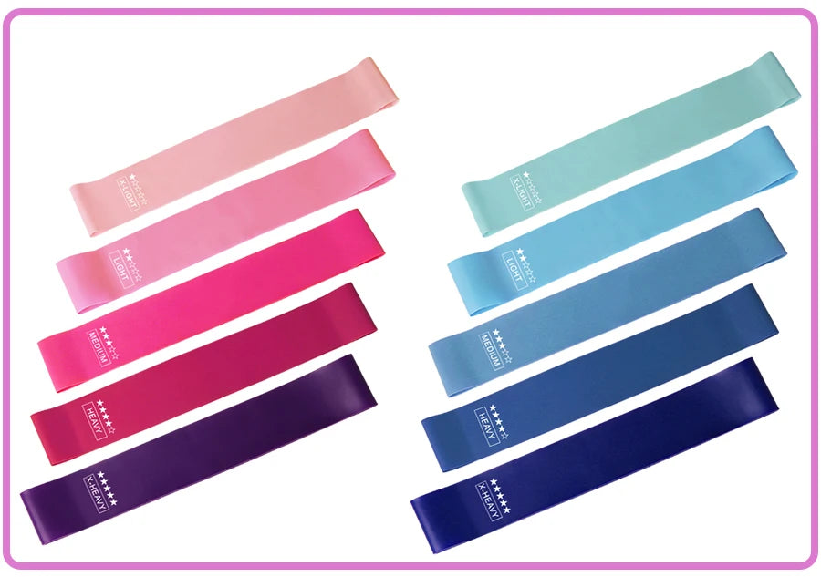 Elastic Resistance Bands for Home Training