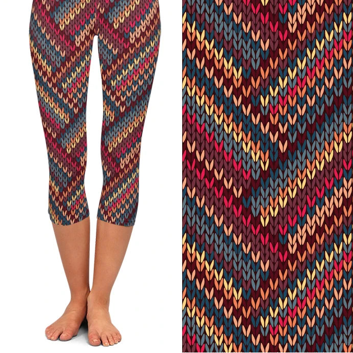 Leggings Capri Conforto Diário Prisma Flow