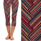 Leggings Capri Conforto Diário Prisma Flow