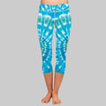 Leggings Capri Tie-Dye de Cintura Alta Prisma Flow