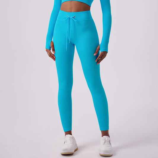 Harmony Rib Leggings – Leggings Caneladas para Movimento Consciente