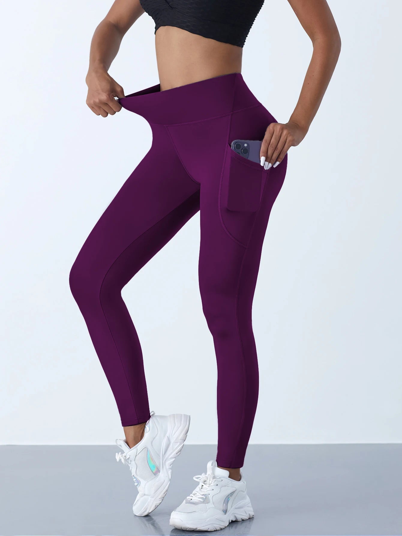 Women's Stretch Yoga Leggings with Pockets