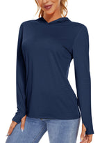 Camiseta SunGuard Flow – Manga Larga con Capucha y Protección UPF 50+