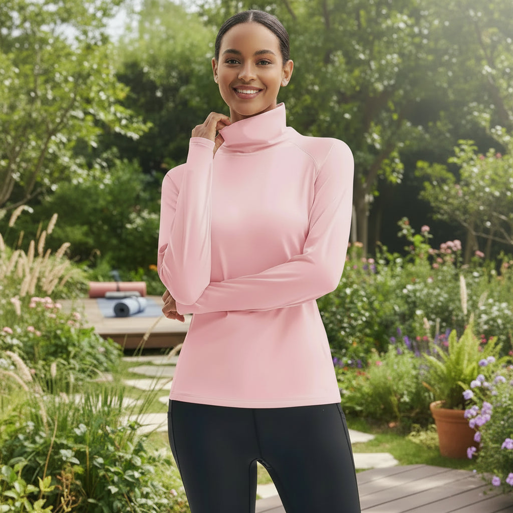 Lunar Warmth – Cuello Alto y Confort Femenino