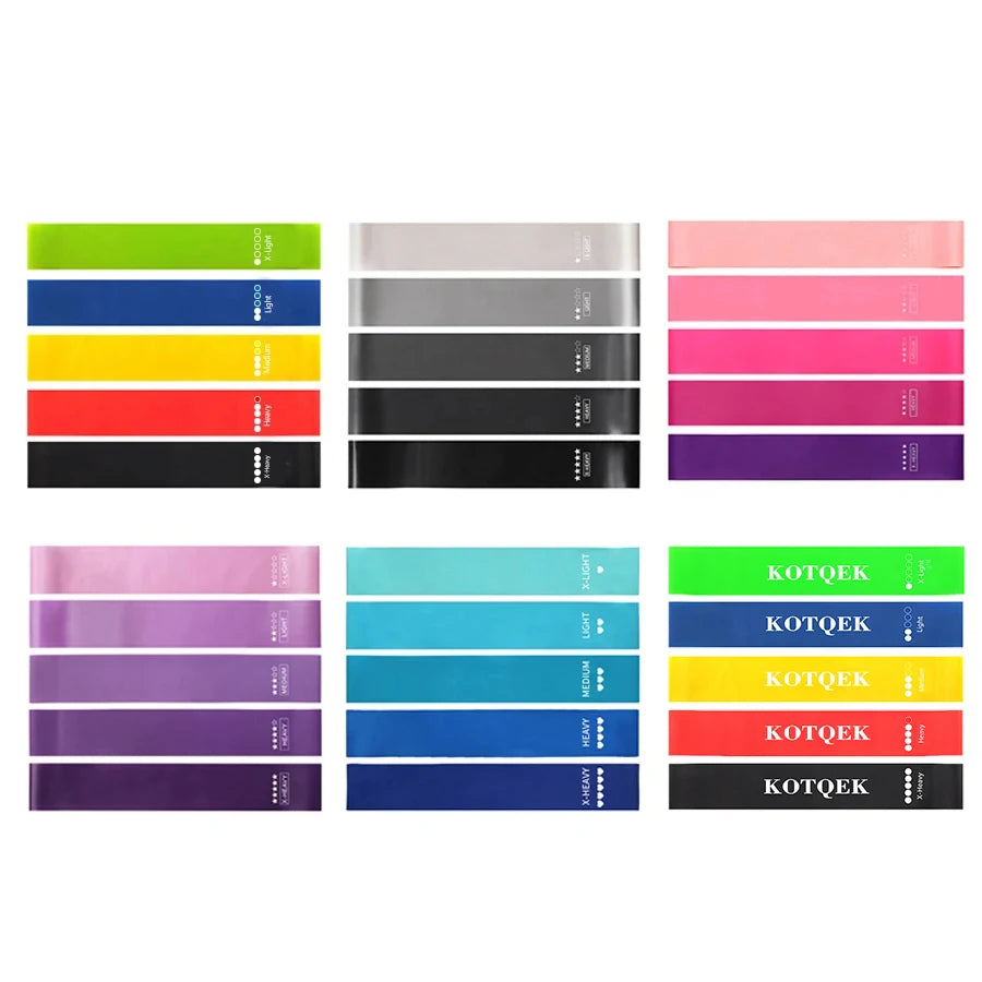Elastic Resistance Bands for Home Training