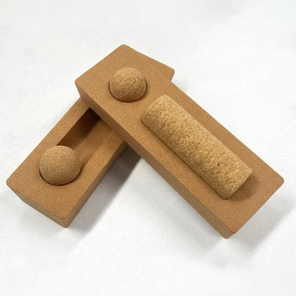 Kit Yoga Cork Harmony – Equilíbrio, Massagem e Movimento