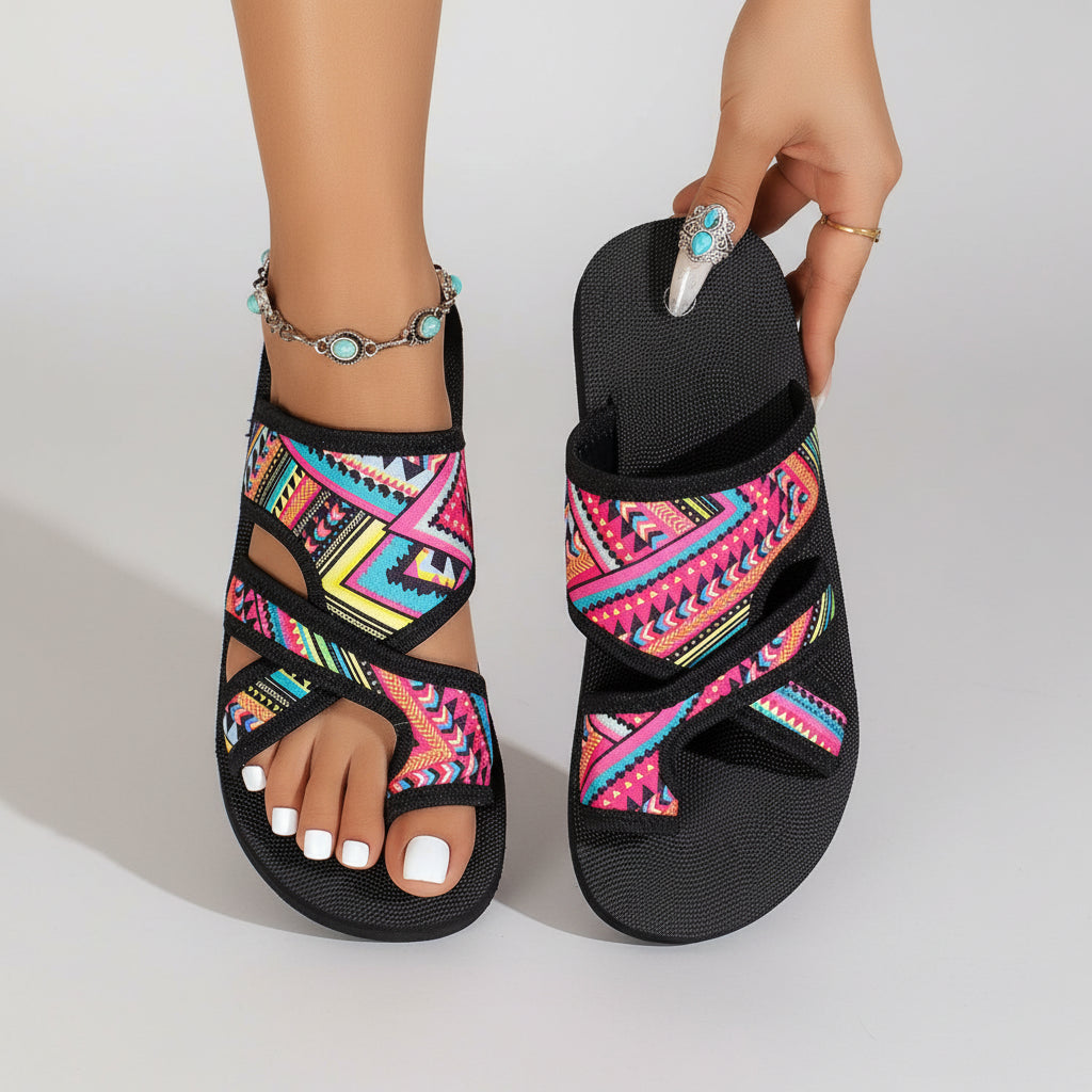 Kaleido Boho Sandals – Caminhos de Cor