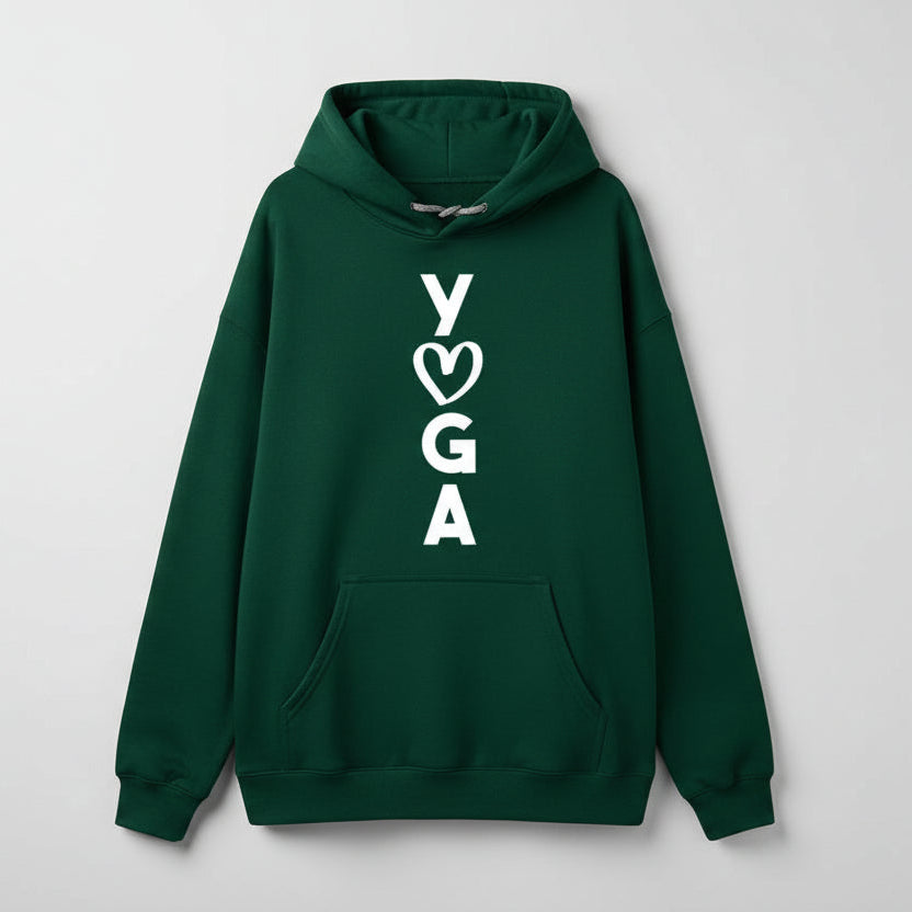 Sankalpa Love Yoga Sweatshirt • Spiritual Comfort and Presence