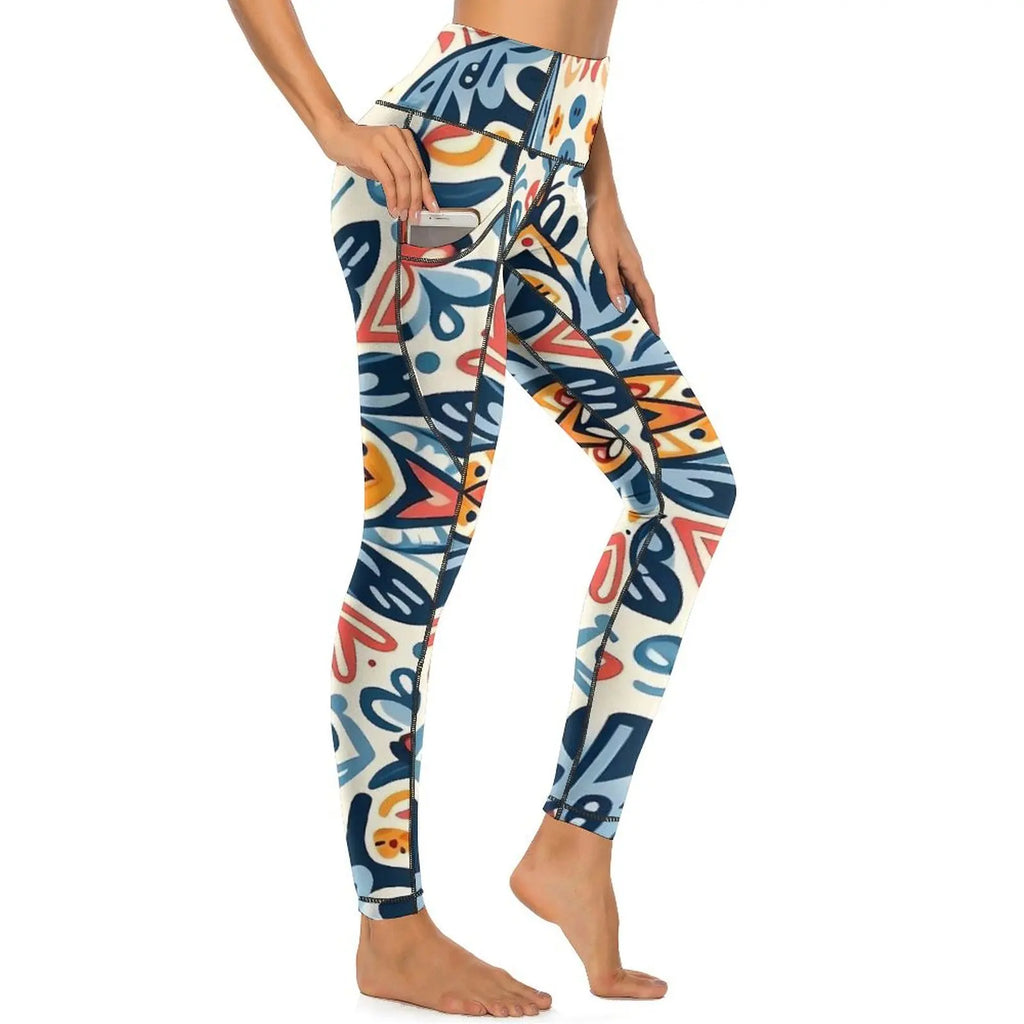 Prana Bloom – leggings femininas florais retro, imagem de produto e estampados disponíveis 16