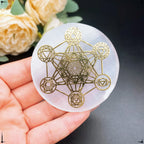 Nura Selenite Plate – Light and Purification