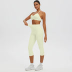 Conjunto de Yoga 2 Peças Shakti Ease marfim claro