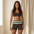 Golden Leaf Shorts – Elegance in Motion