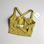 Grace Fit Bra – Elegancia y Soporte para Entrenamiento y Yoga