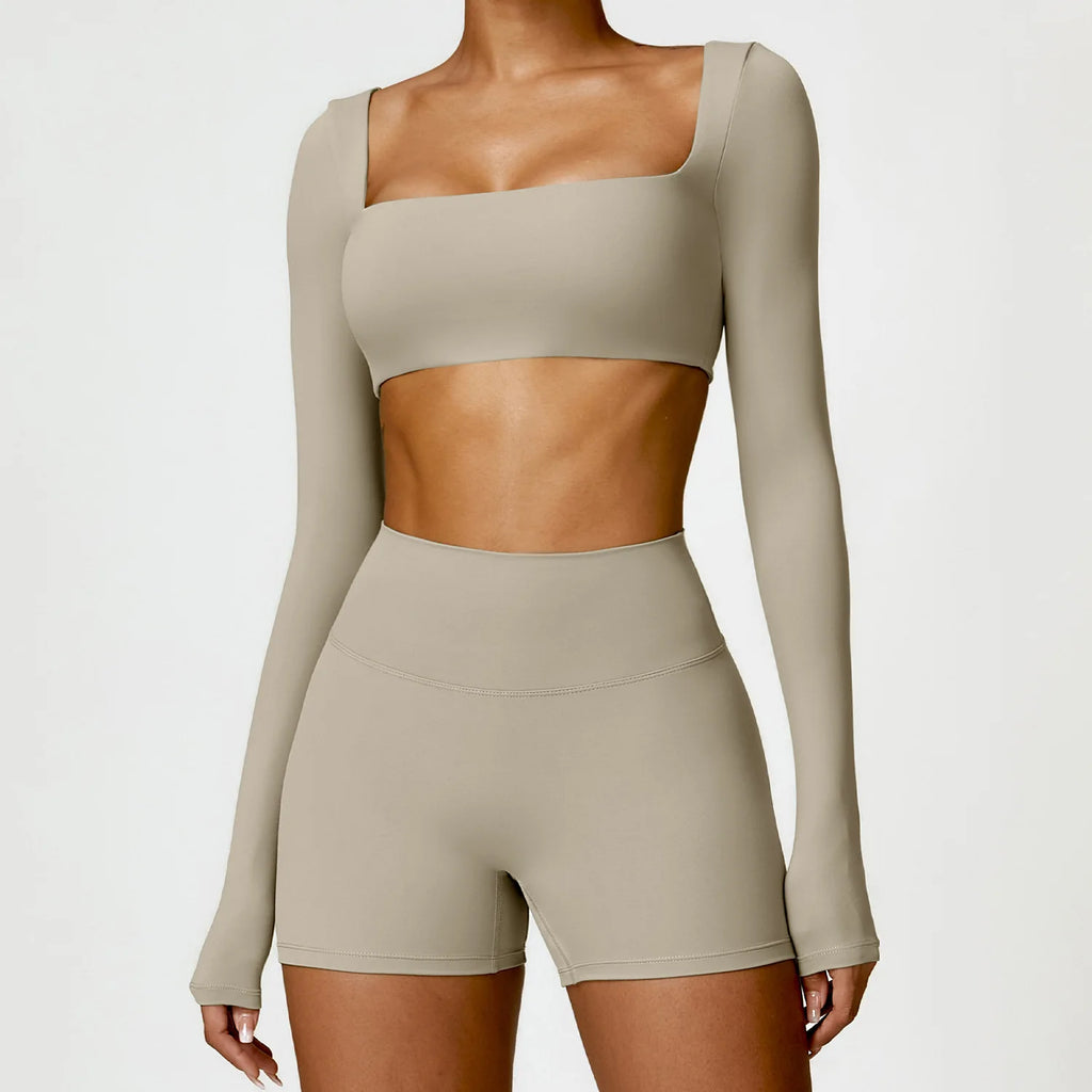NirvaFit – Pantalones de Yoga Slim para Energía y Estilo Natural