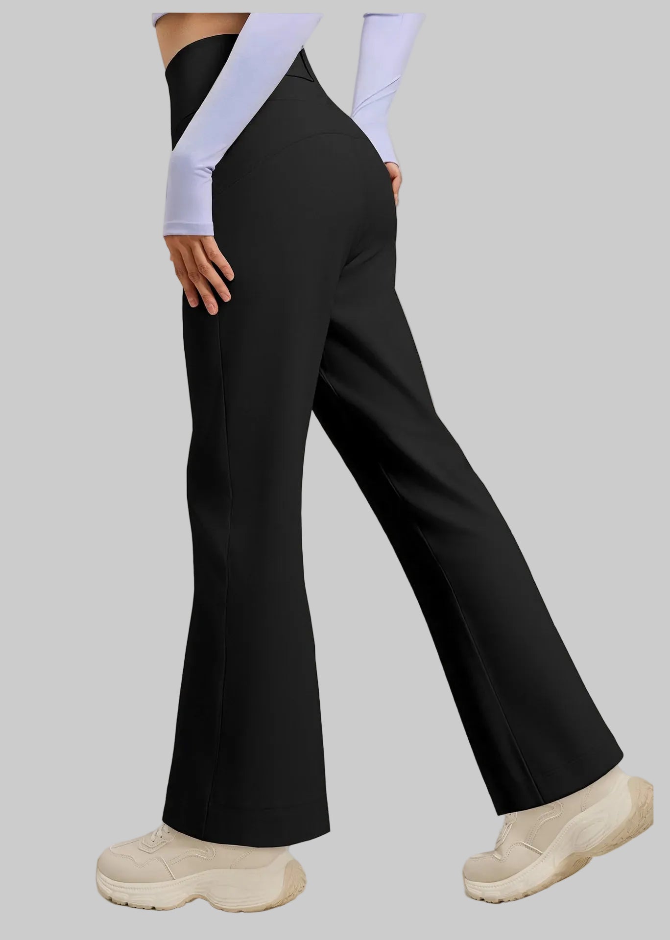 Yoga Slim Flow Pants – Straight Cut and Feminine Energy