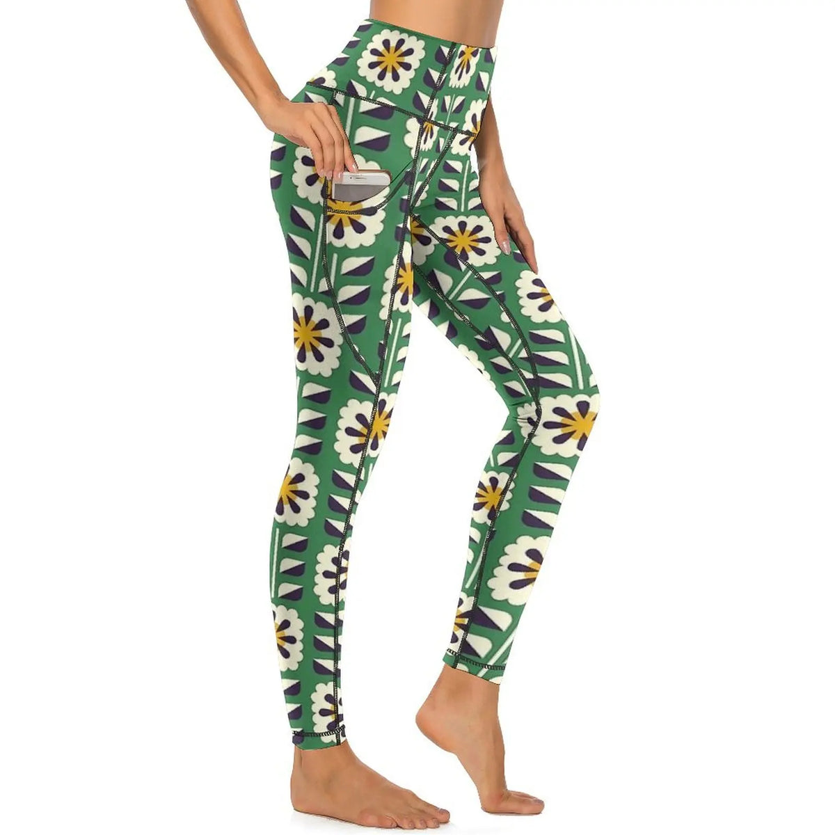 Prana Bloom – leggings femininas florais retro, imagem de produto e estampados disponíveis 23