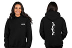 Yoga Grounded Sweatshirt – Double Yoga Print, Warmth and Awareness