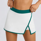 Conjunto Top Halter e Saia-Short de Yoga Aurea Match