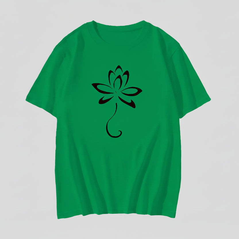 Lotus Spirit T-shirt – Minimalism and Connection with the Body