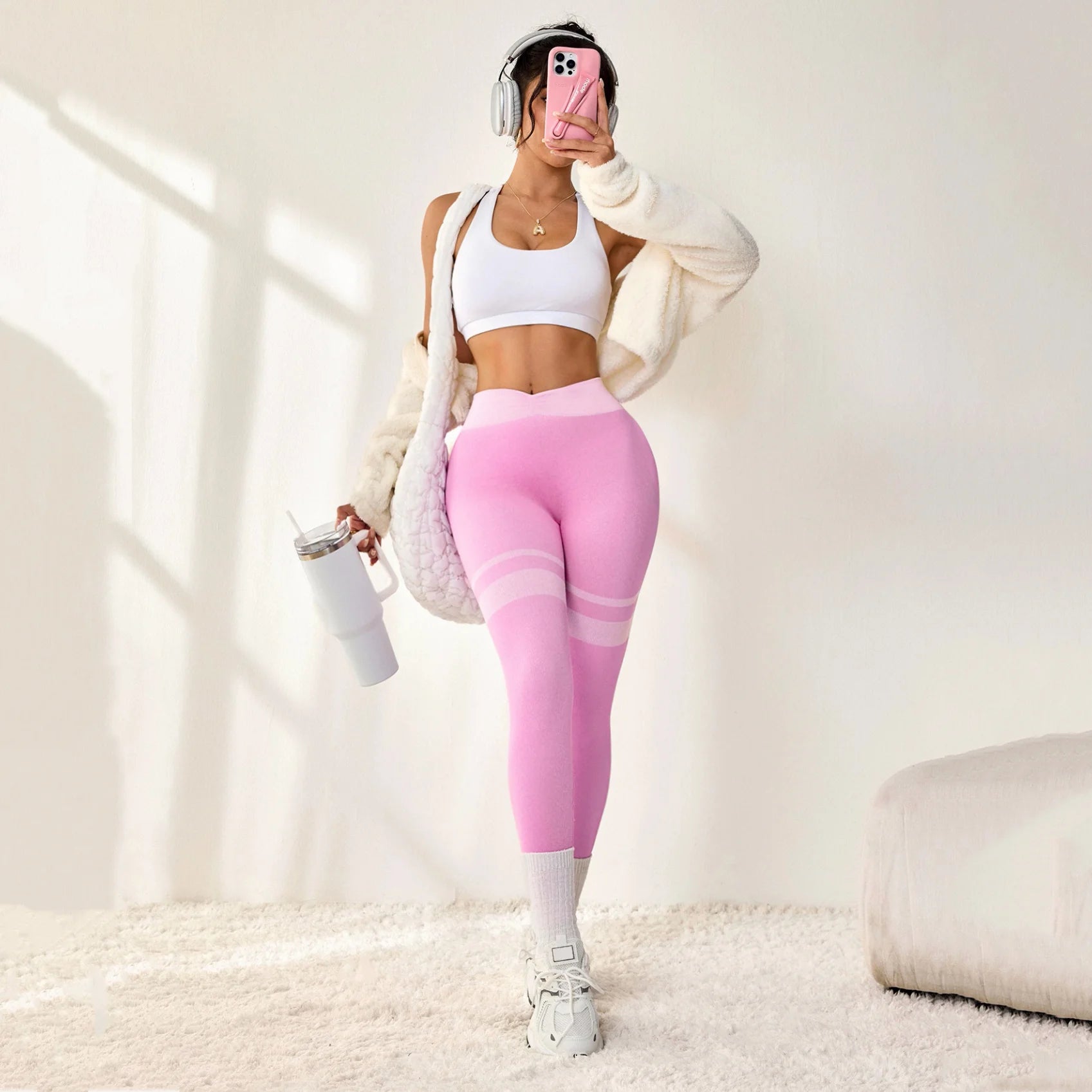 Leggings Vinyasa Seamless – Movimiento Continuo y Armonía