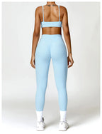 NirvaFit – Pantalones de Yoga Slim para Energía y Estilo Natural