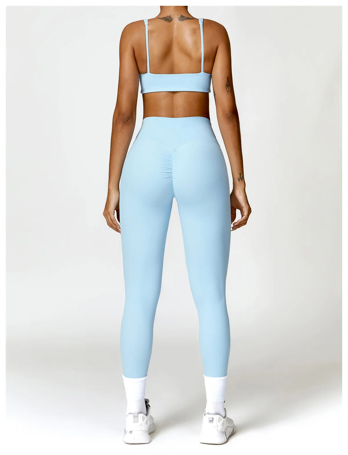 NirvaFit – Pantalones de Yoga Slim para Energía y Estilo Natural