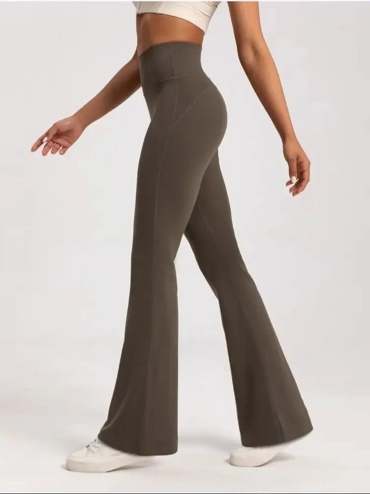 Yoga Lunar Bell Leggings – High Waist and Bell Bottoms