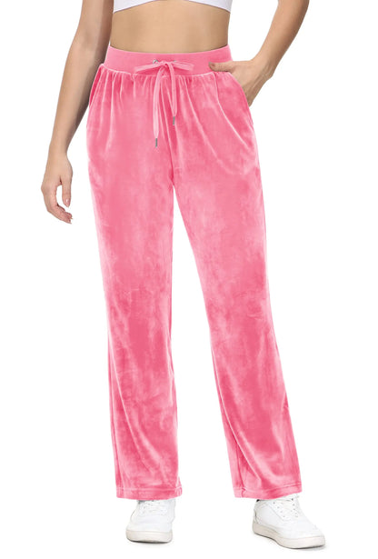 Soft Flow Yoga Pants • Warm Velvet and Free Movement 