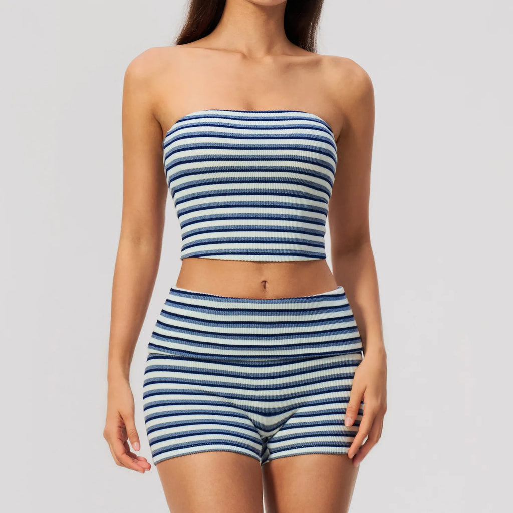 Conjunto de Yoga 2/3 Peças Prana Stripe