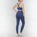 Conjunto de Yoga 2 Peças Shakti Cross azul
