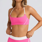 Conjunto Top Halter e Saia-Short de Yoga Aurea Match