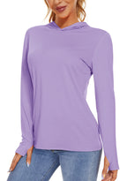 Camiseta SunGuard Flow – Manga Larga con Capucha y Protección UPF 50+