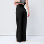 Pantalones Moon Veil – Fluidez que Envuelve