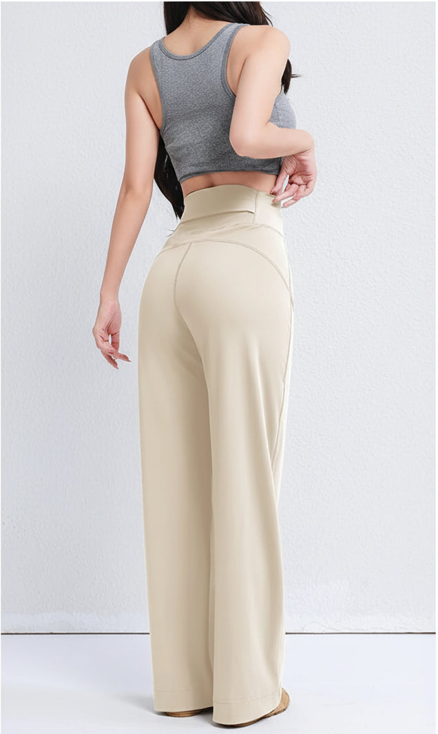 Pantalones Moon Veil – Fluidez que Envuelve