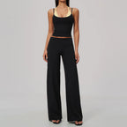 Conjunto de Yoga 2 Peças Shakti Contrast - Preto e Amarelo Modelo 3