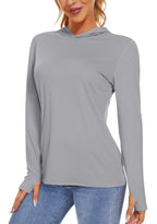 Camiseta SunGuard Flow – Manga Larga con Capucha y Protección UPF 50+