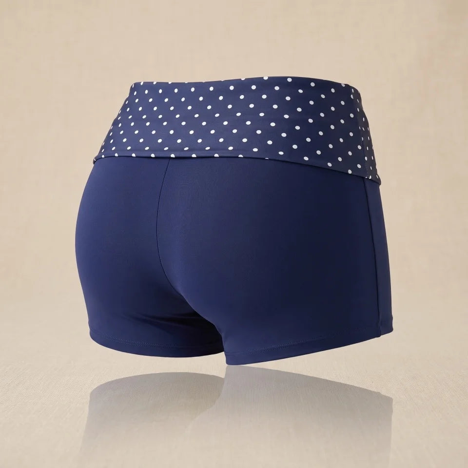 Golden Leaf Shorts – Elegance in Motion