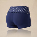 Golden Leaf Shorts – Elegance in Motion