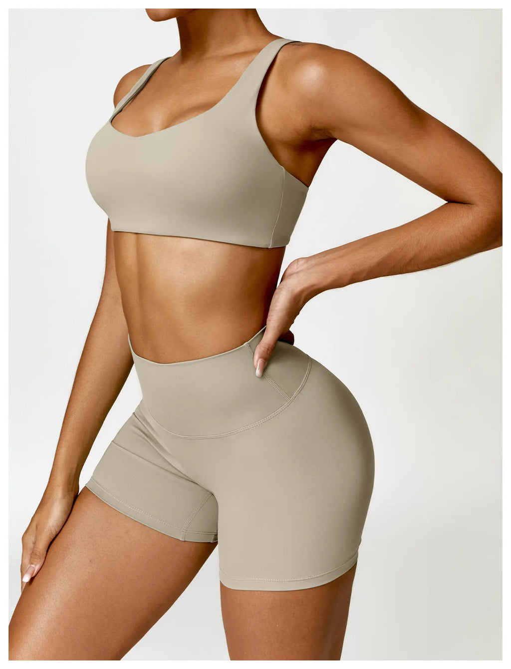 NirvaFit – Pantalones de Yoga Slim para Energía y Estilo Natural