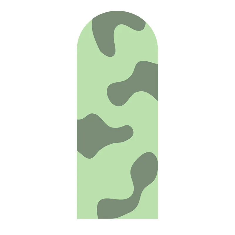 Suede Flow Mat – Semicircular Suede Yoga Mat
