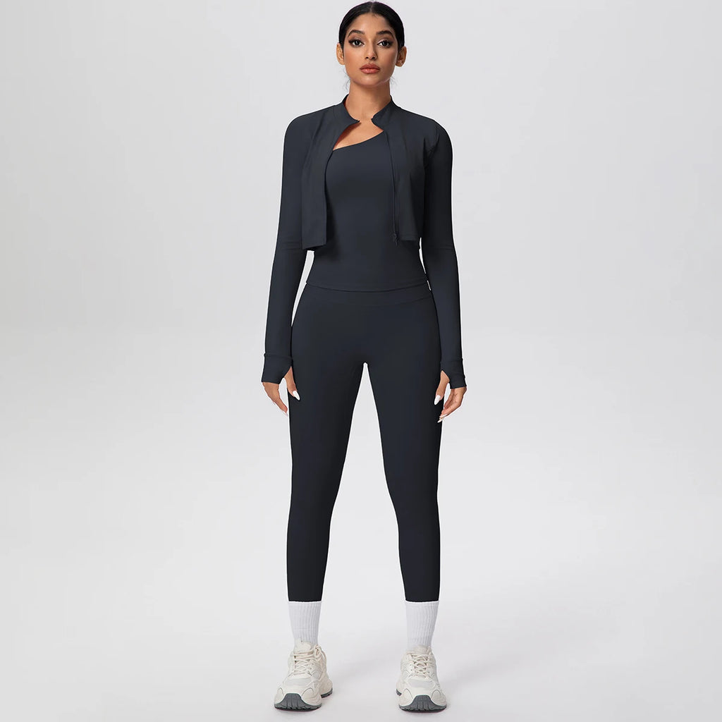 Conjunto Tríade Flow (3 Peças) – Movimento e Energia Feminina