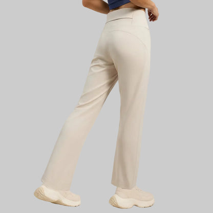Yoga Slim Flow Pants – Straight Cut and Feminine Energy