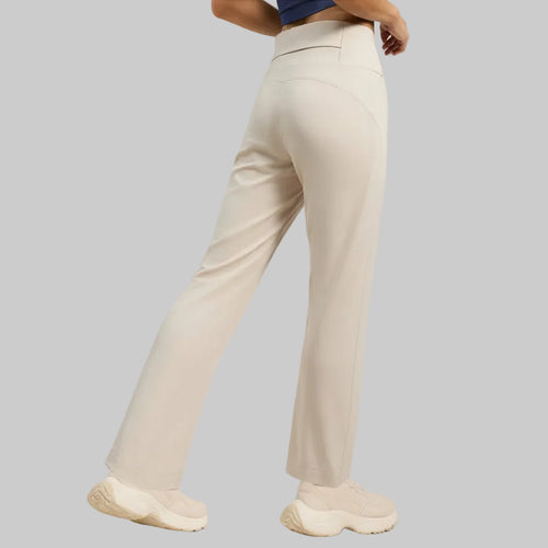 Yoga Slim Flow Pants – Straight Cut and Feminine Energy
