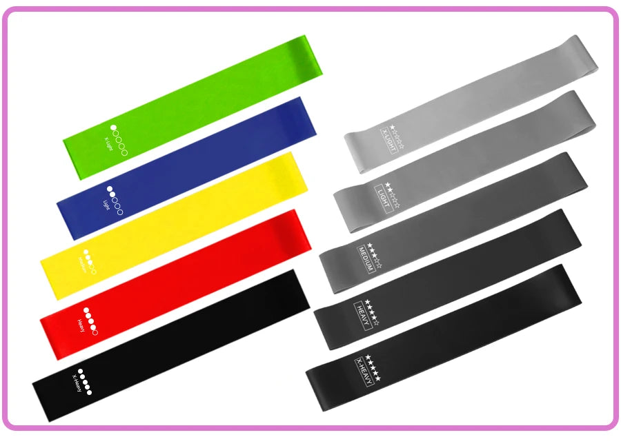 Elastic Resistance Bands for Home Training