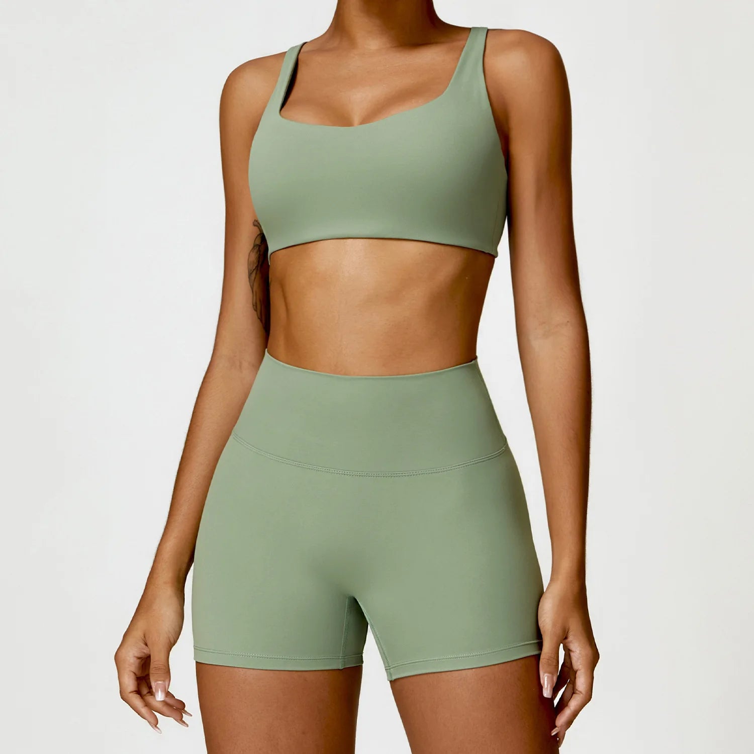 NirvaFit – Pantalones de Yoga Slim para Energía y Estilo Natural